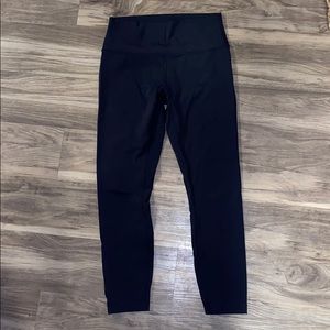 Lululemon Black Wunder Under High-Rise 7/8